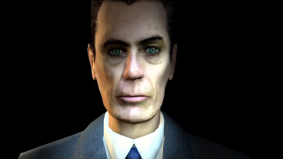 G-Man in Half-Life 2