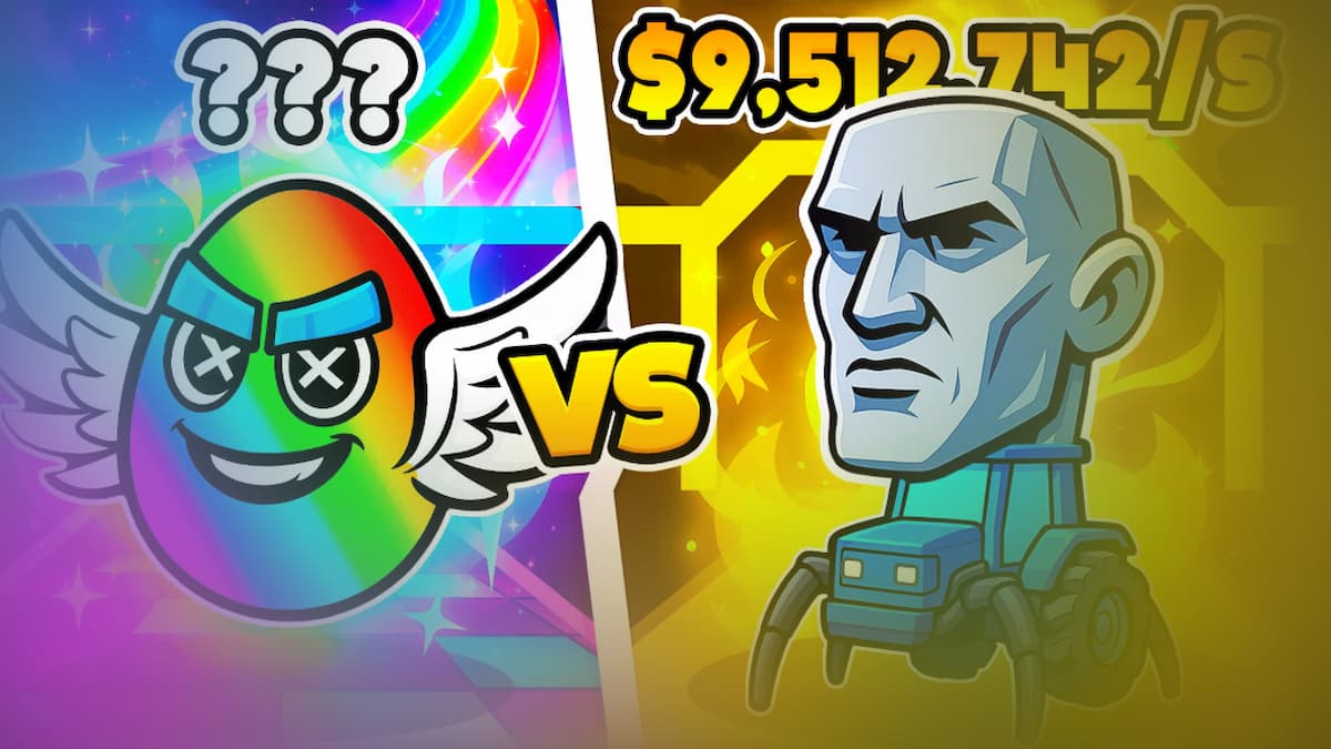 Promo image for Garden vs Brainrots.