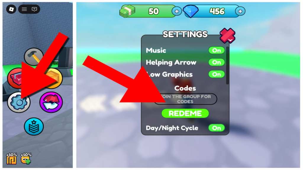 How to redeem codes in Arise Army Tycoon. 
