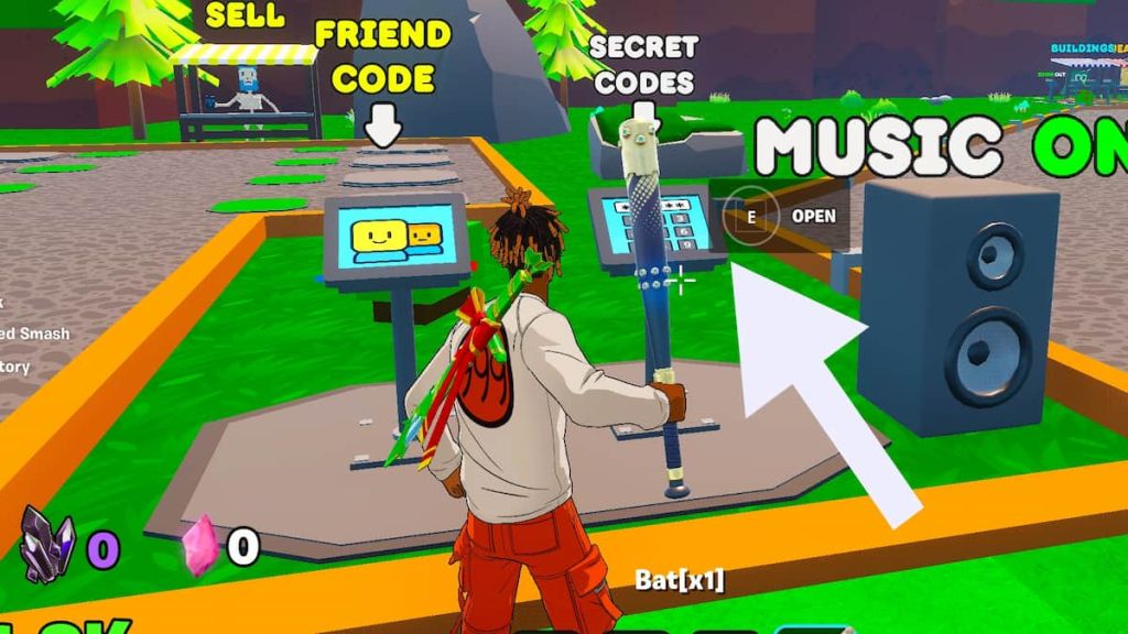 How to redeem codes in Fortnite Brainrot Royale.