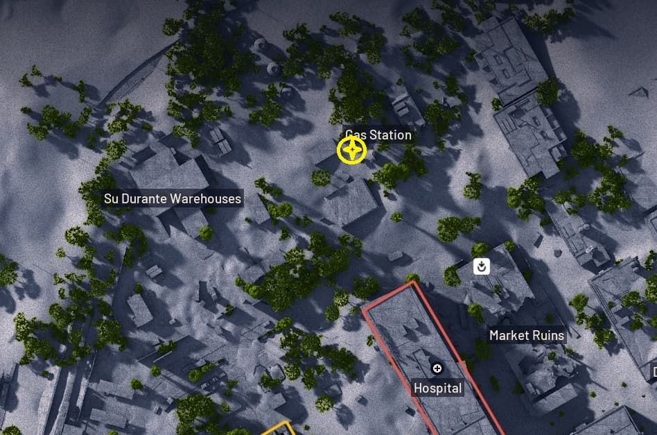 Industrial Espionage weapon cache location ARC Raiders