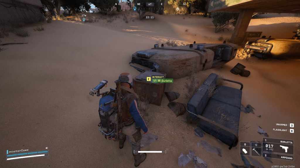 Industrial Espionage weapon cache location ARC Raiders