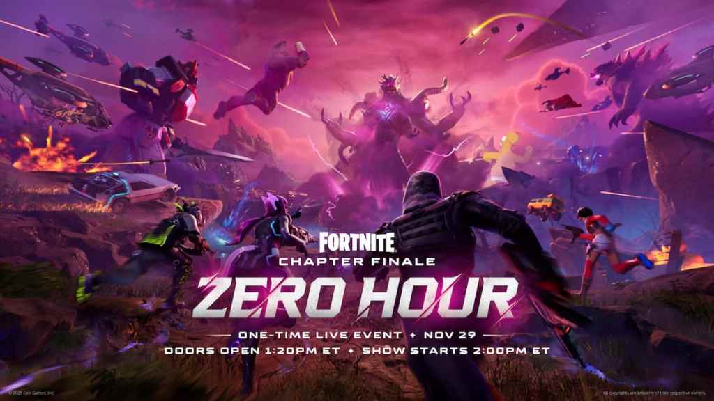 Fortnite Zero Hour event art