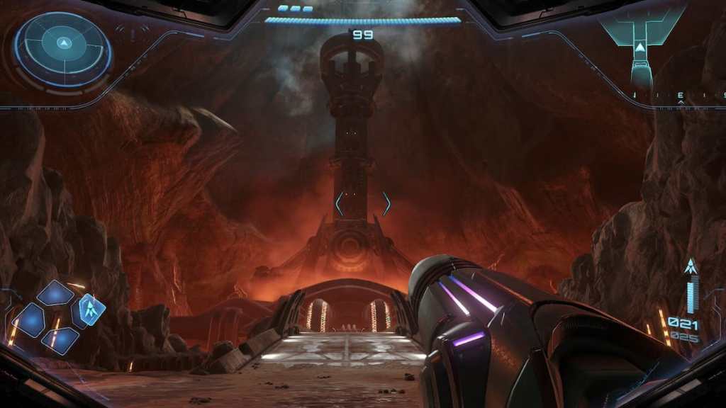 Metroid Prime 4 volcano