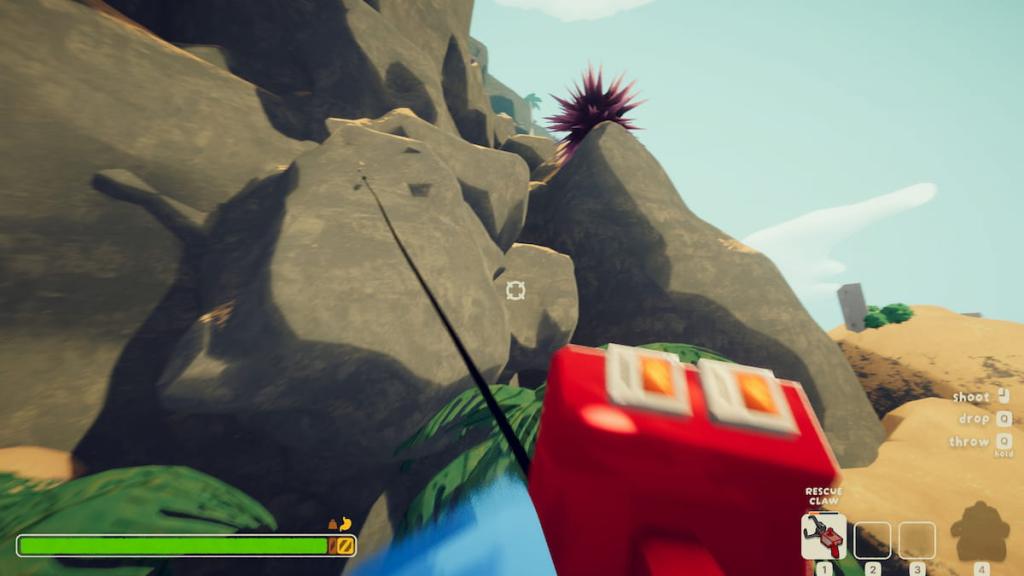 PEAK Rescue Claw grapple mechanic