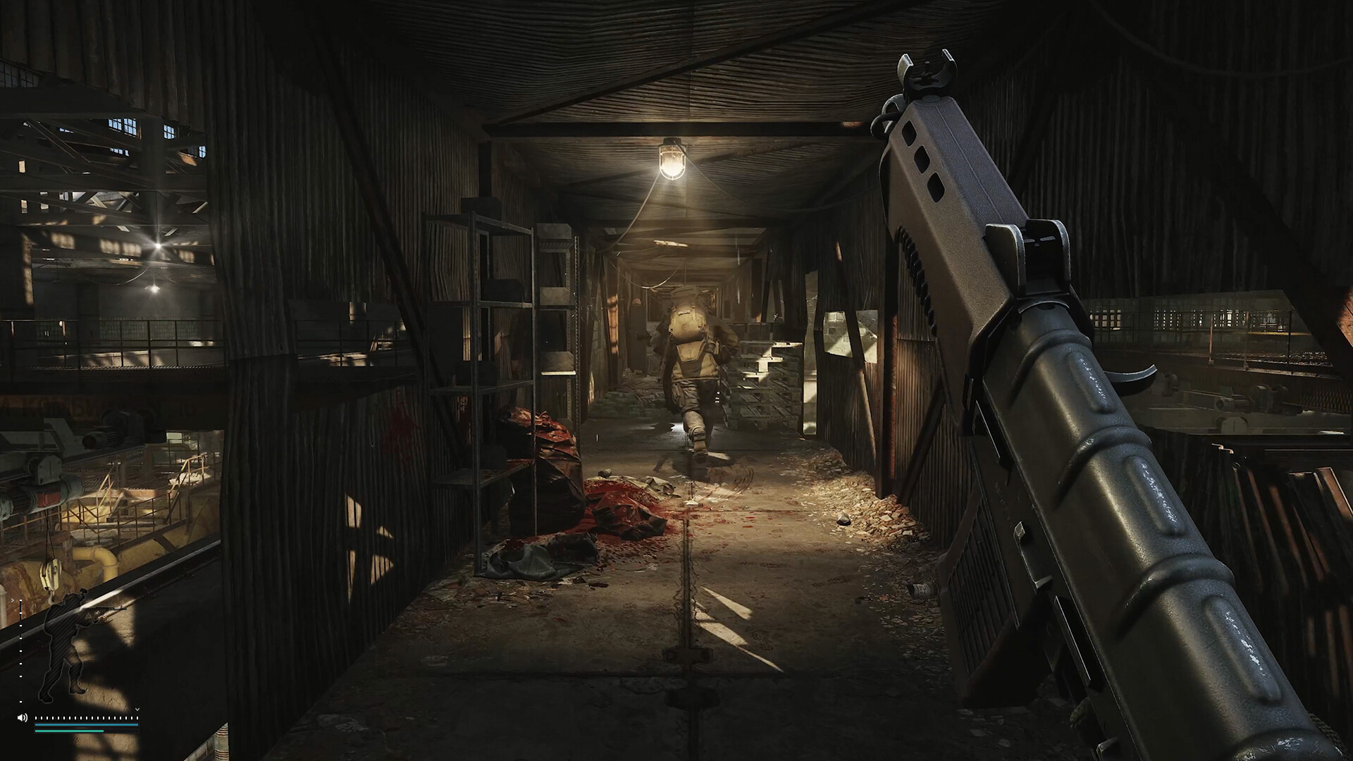 Players moving through a room in Escape from Tarkov