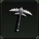 Titanium Pickaxe from The Forge Roblox experience.