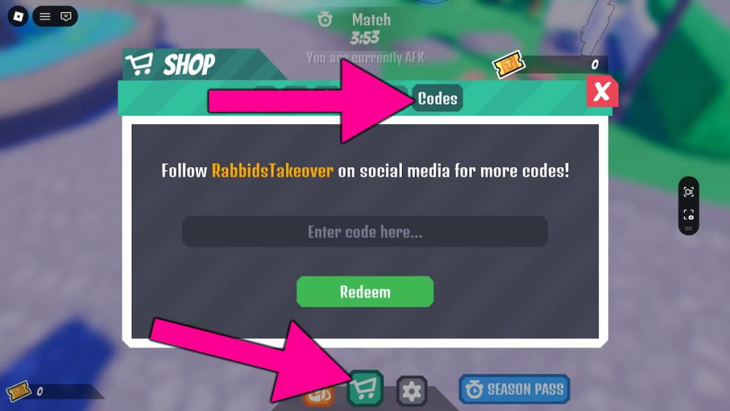How to redeem Rabbids Takeover codes.
