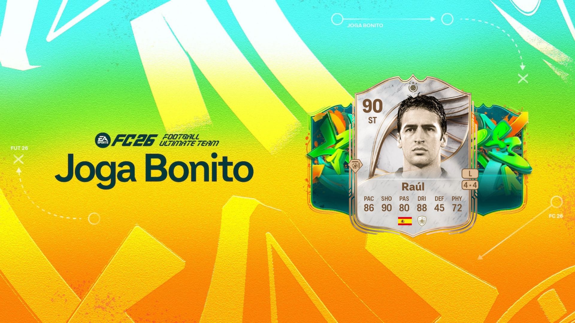 Raul's base icon card in FC 26 Ultimate Team