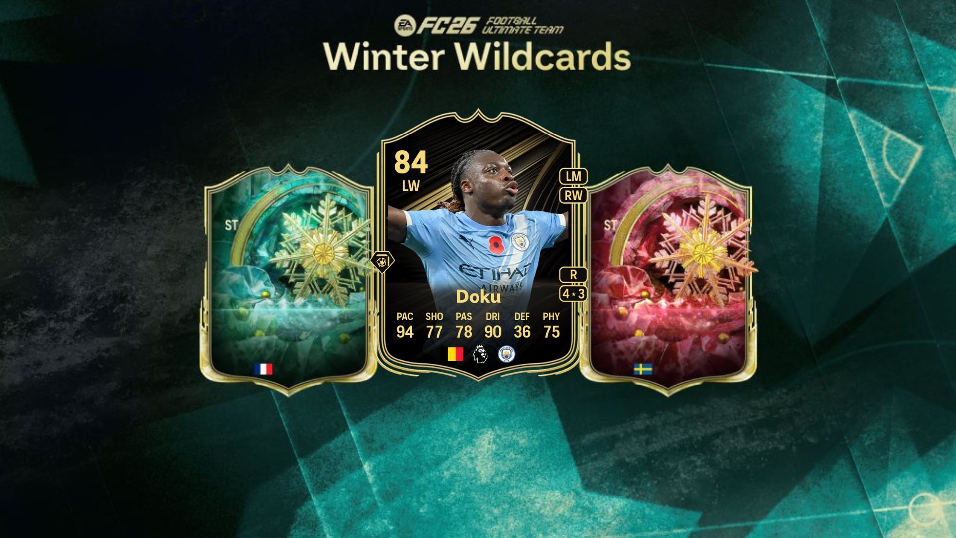 Jeremy Doku TOTW in FC 26