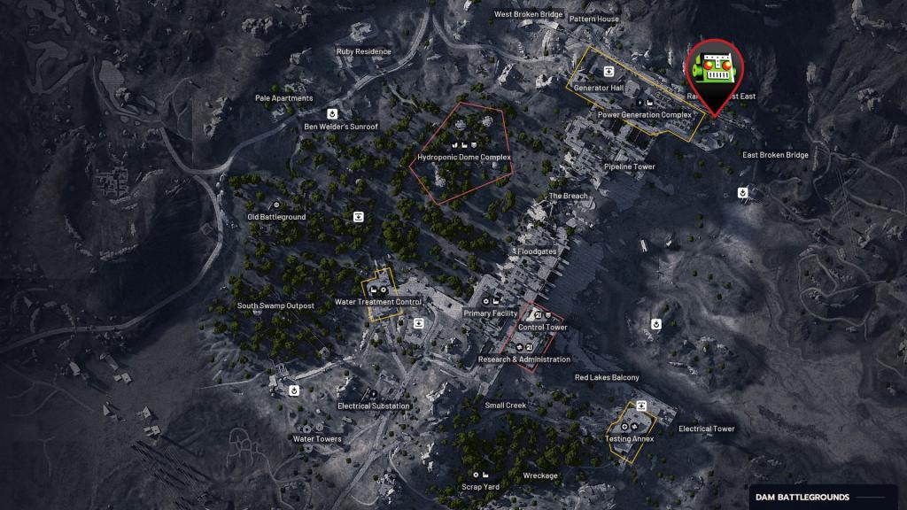 Frozen Raider Container location in ARC Raiders