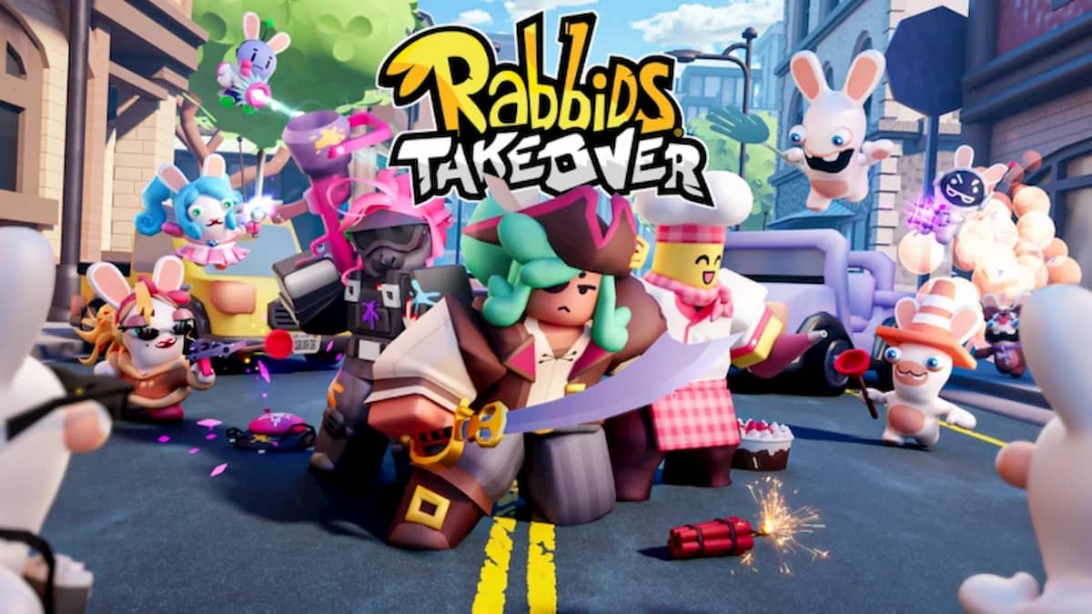Rabbids Takeover promo art.