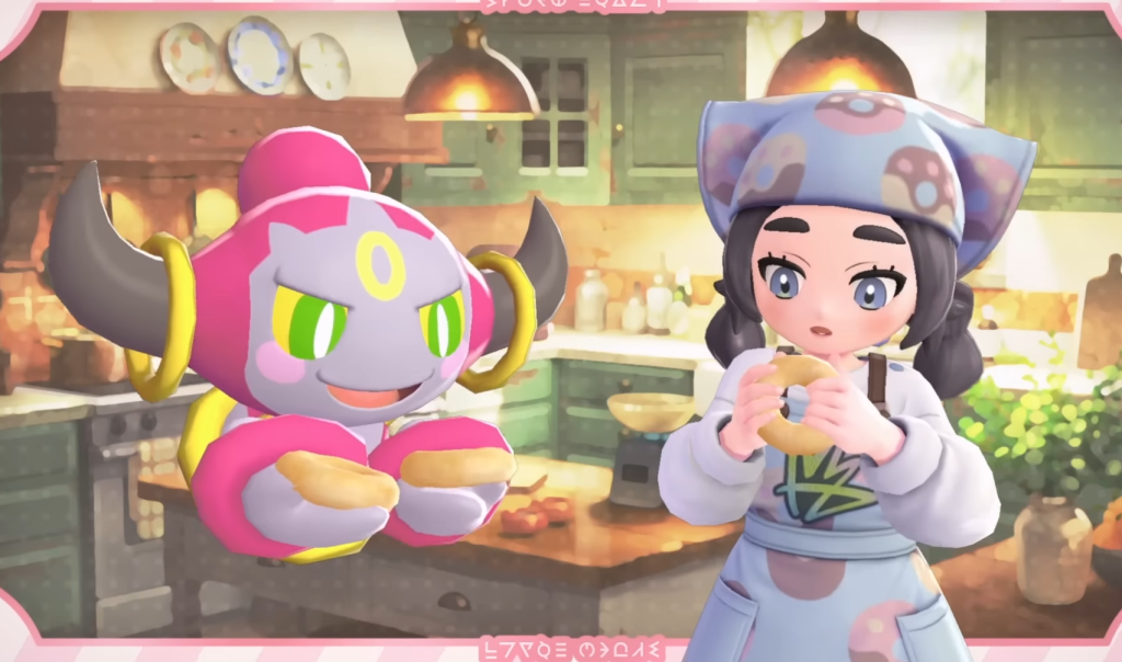 Ansha making a donut in Legends Z-A