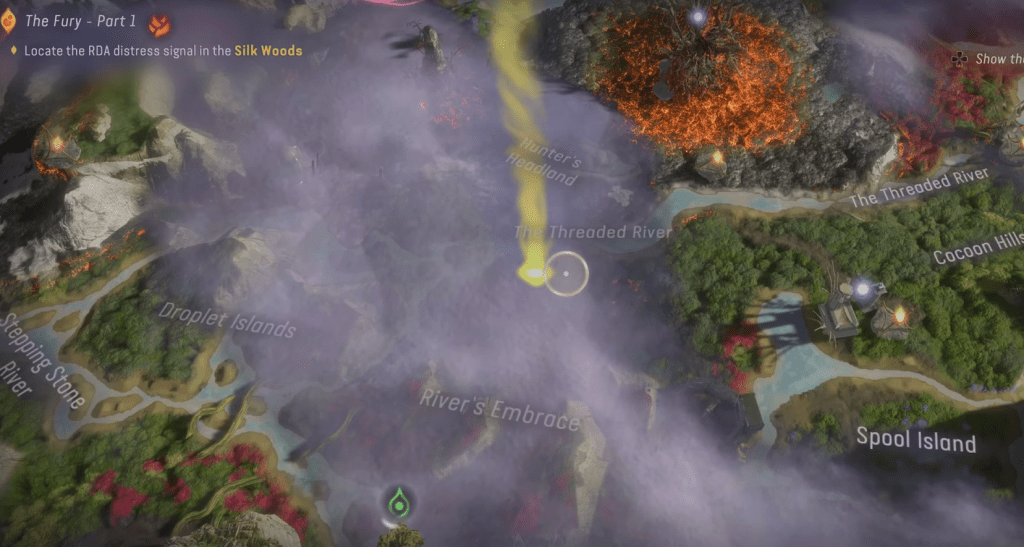 Location of Fury Part 1 quest