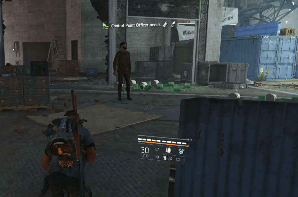 Control Point Officer in The Division 2