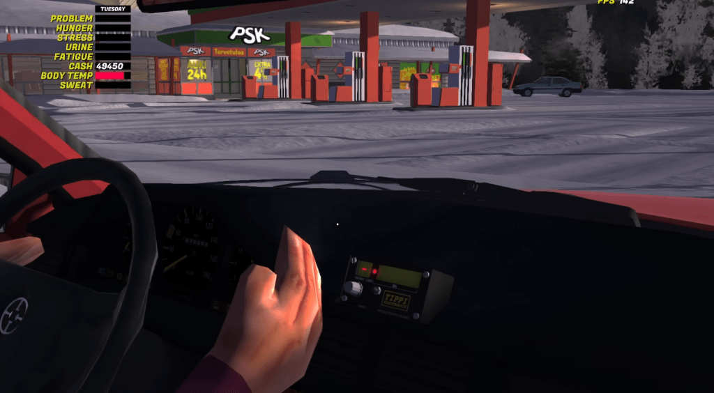 Taxi meter in My Winter Car