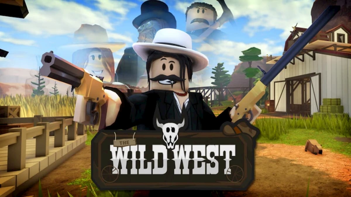 The Wild West Roblox promo art.
