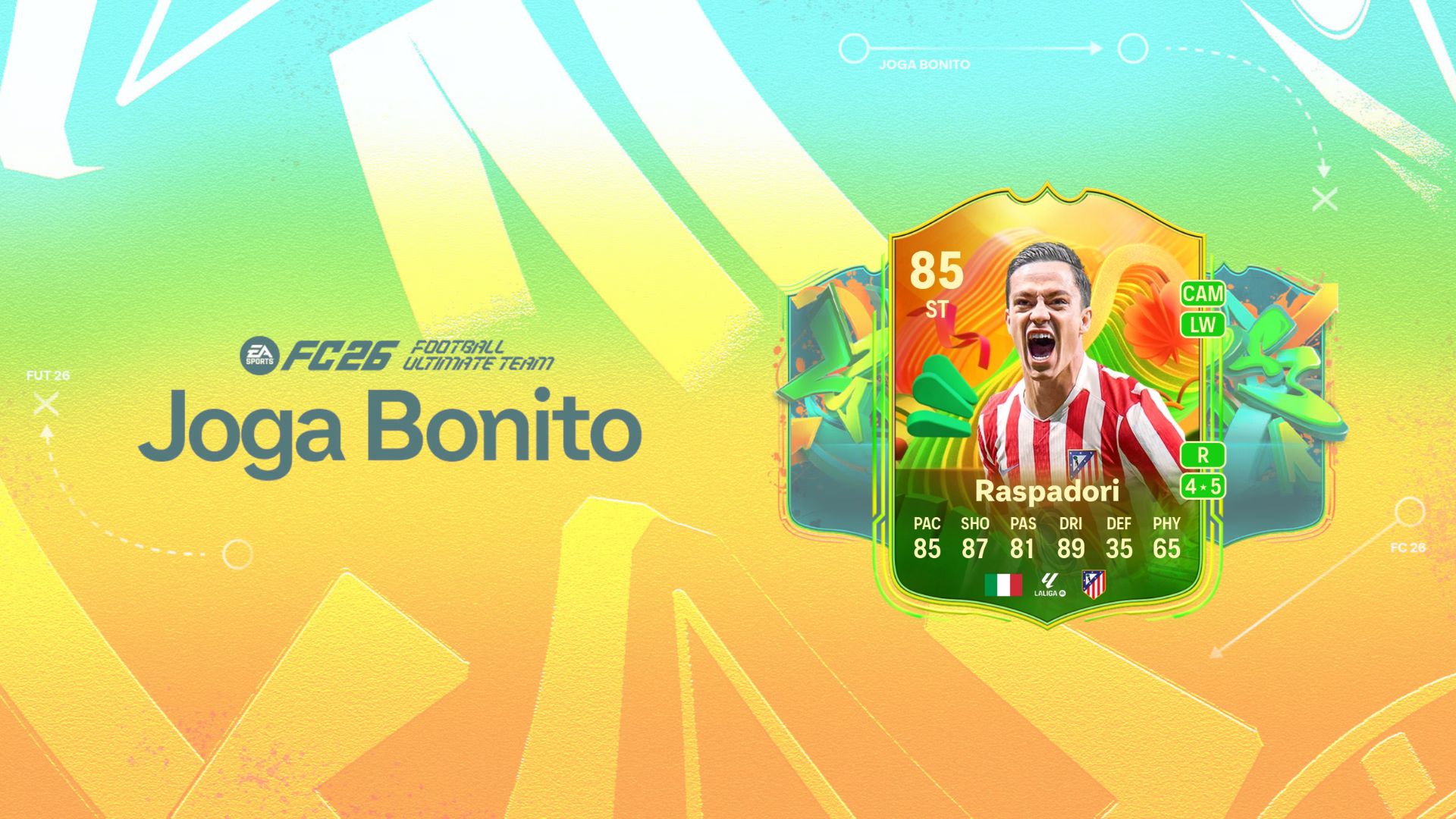 Raspadori World Tour item in FC 26