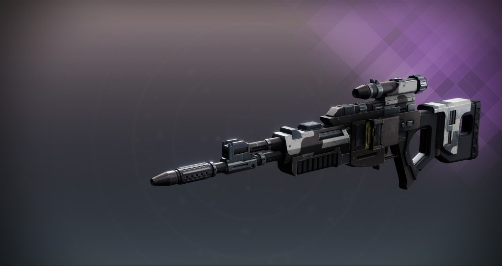 The Voltaic Shade scout rifle, as seen in Collections in Destiny 2.