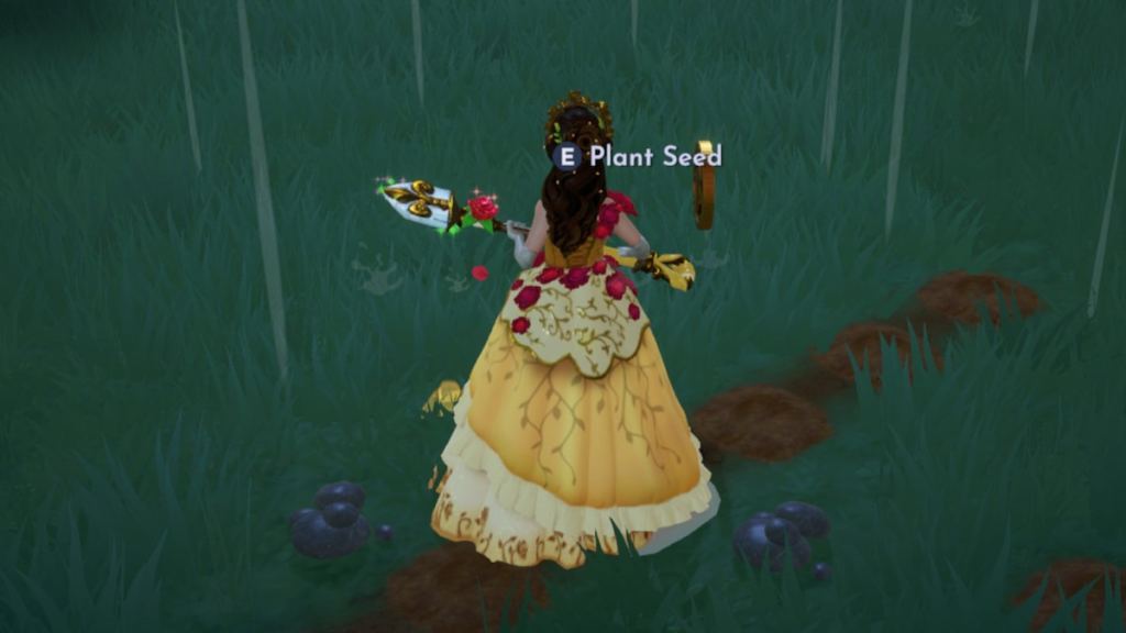 Digging for pebbles in disney dreamlight valley