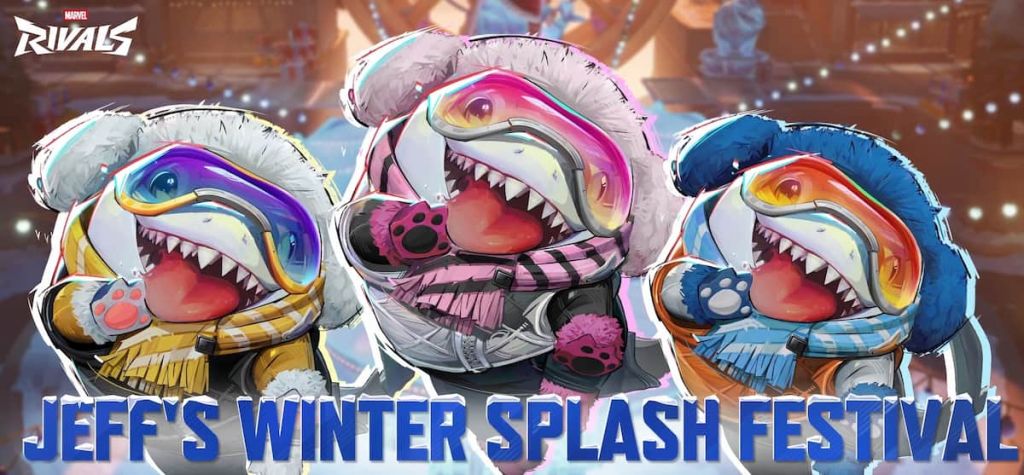 Jeff's Winter Splash Festival Marvel Rivals skins