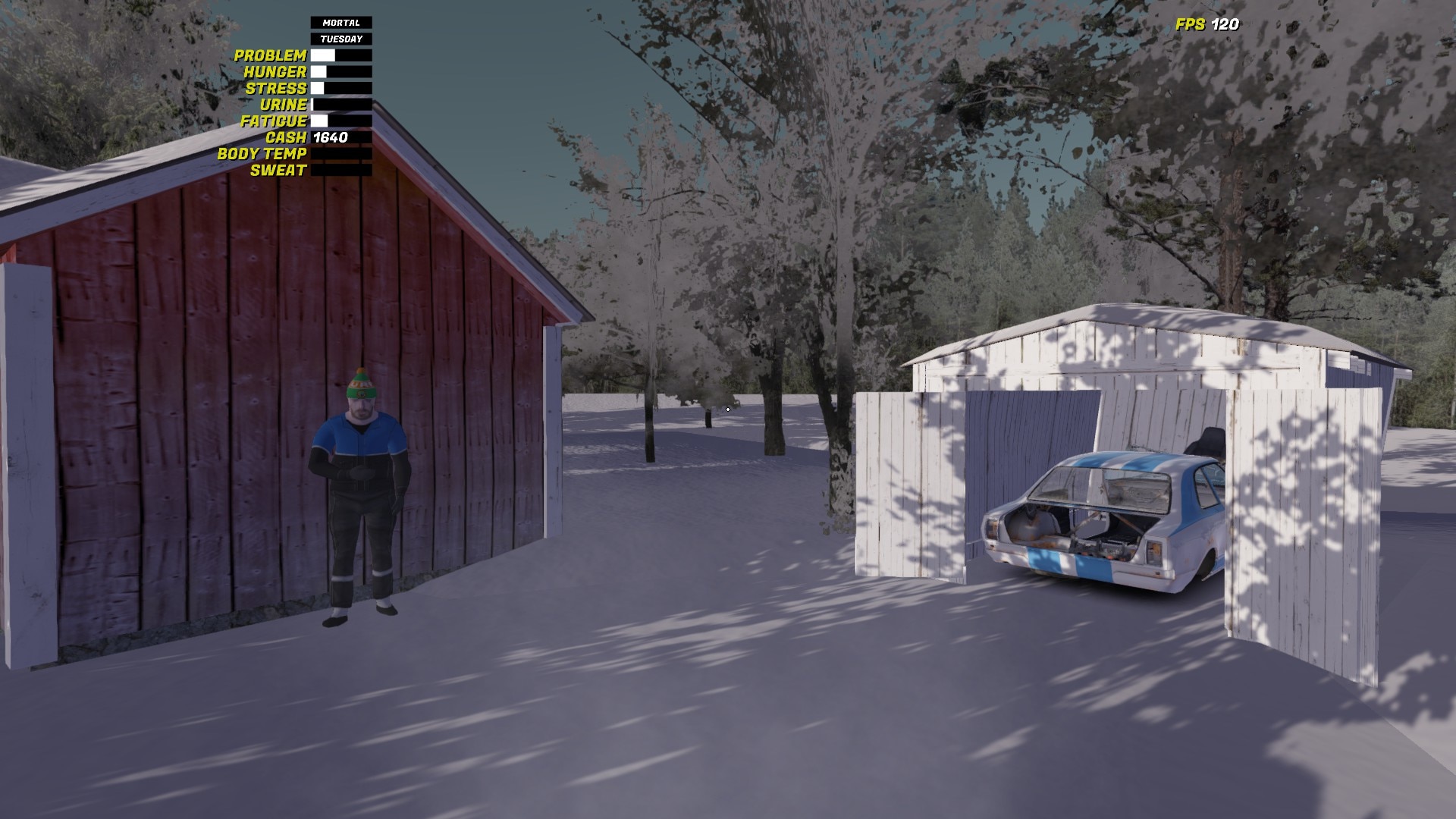 Corris Rivett in My Winter Car