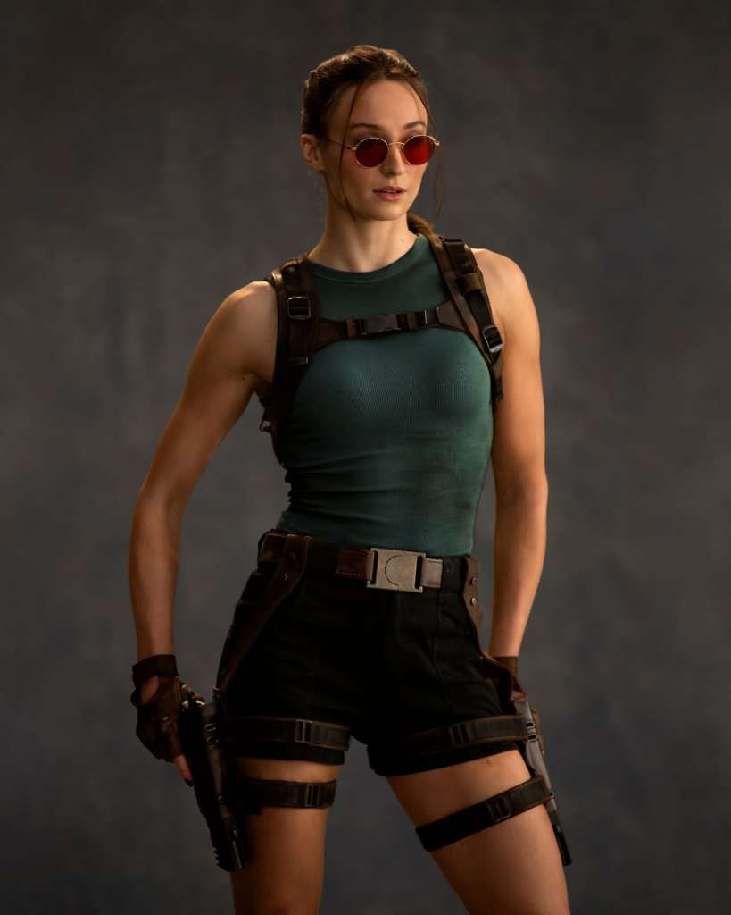 Sophie Turner as Lara Croft - Prime Video TV series