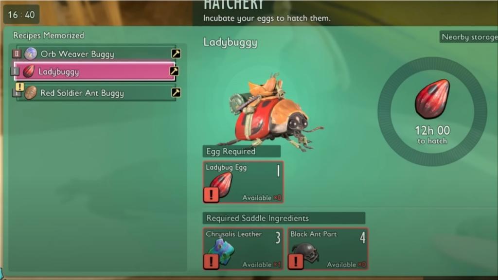 Ladybuggy in Grounded 2