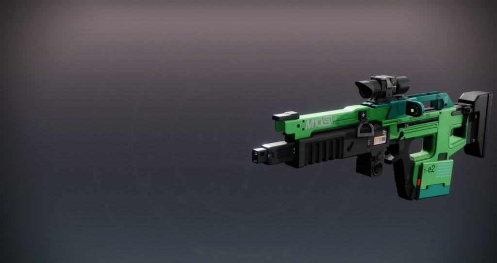 The Modern MIDA Multi-Tool ornament in Destiny 2, seen in collections.