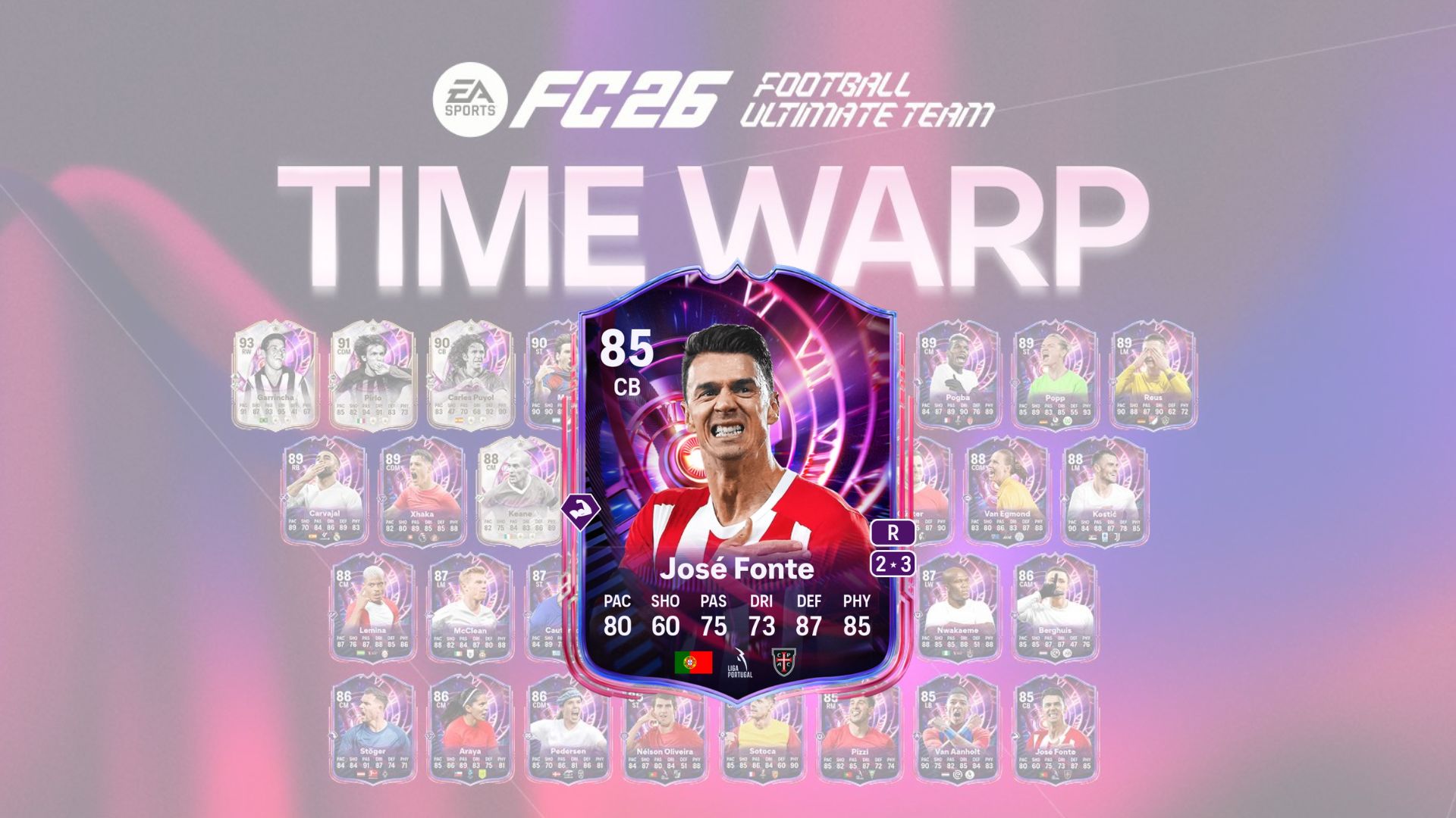 Jose Fonte Time Warp card in FC 26