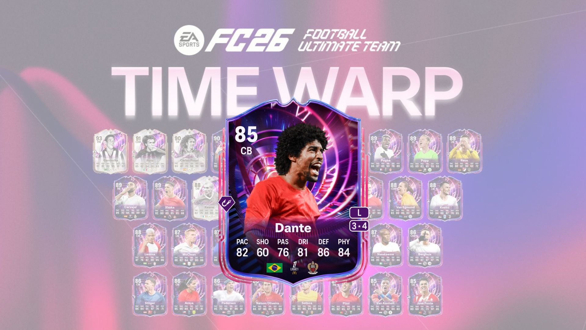 Dante Time Warp card in FC 26