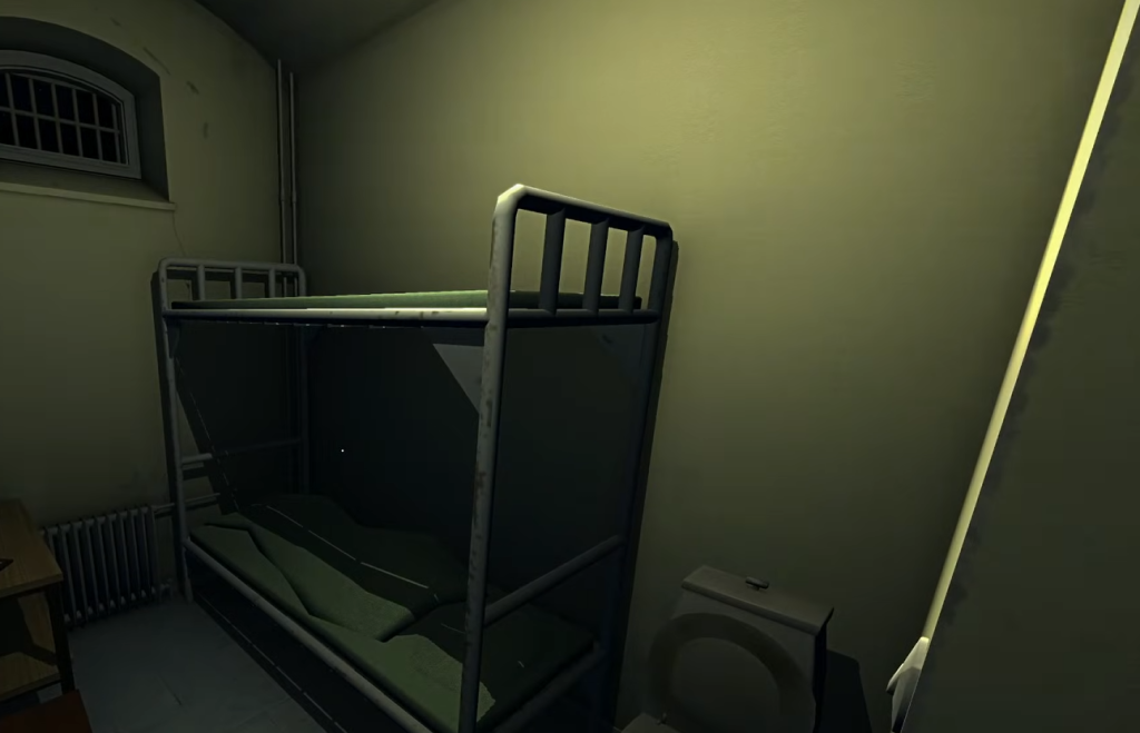 Prison room in My Winter Car