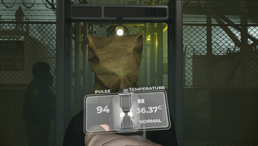 Skeleton Guy in Quarantine Zone