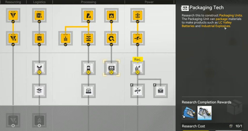 Packaging Tech in Arknights Endfield