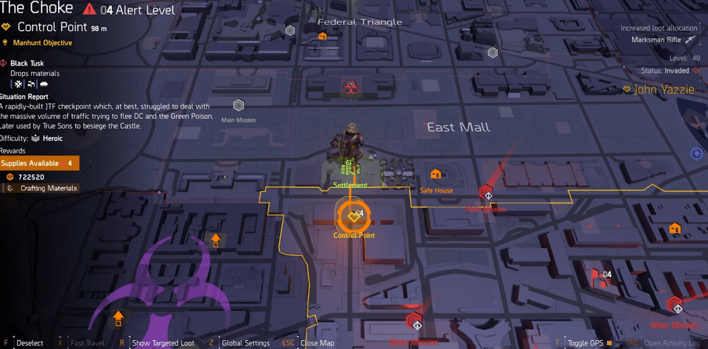 Control Point in Southwest