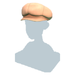 Taupe winter hat in DDV