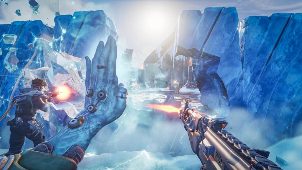 Highguard ice wall character