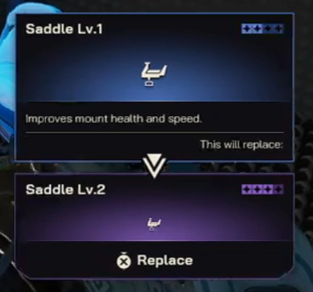 Highguard mount Saddle