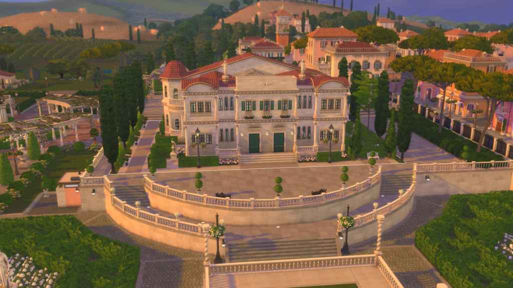 Ondarion mansion in the sims 4