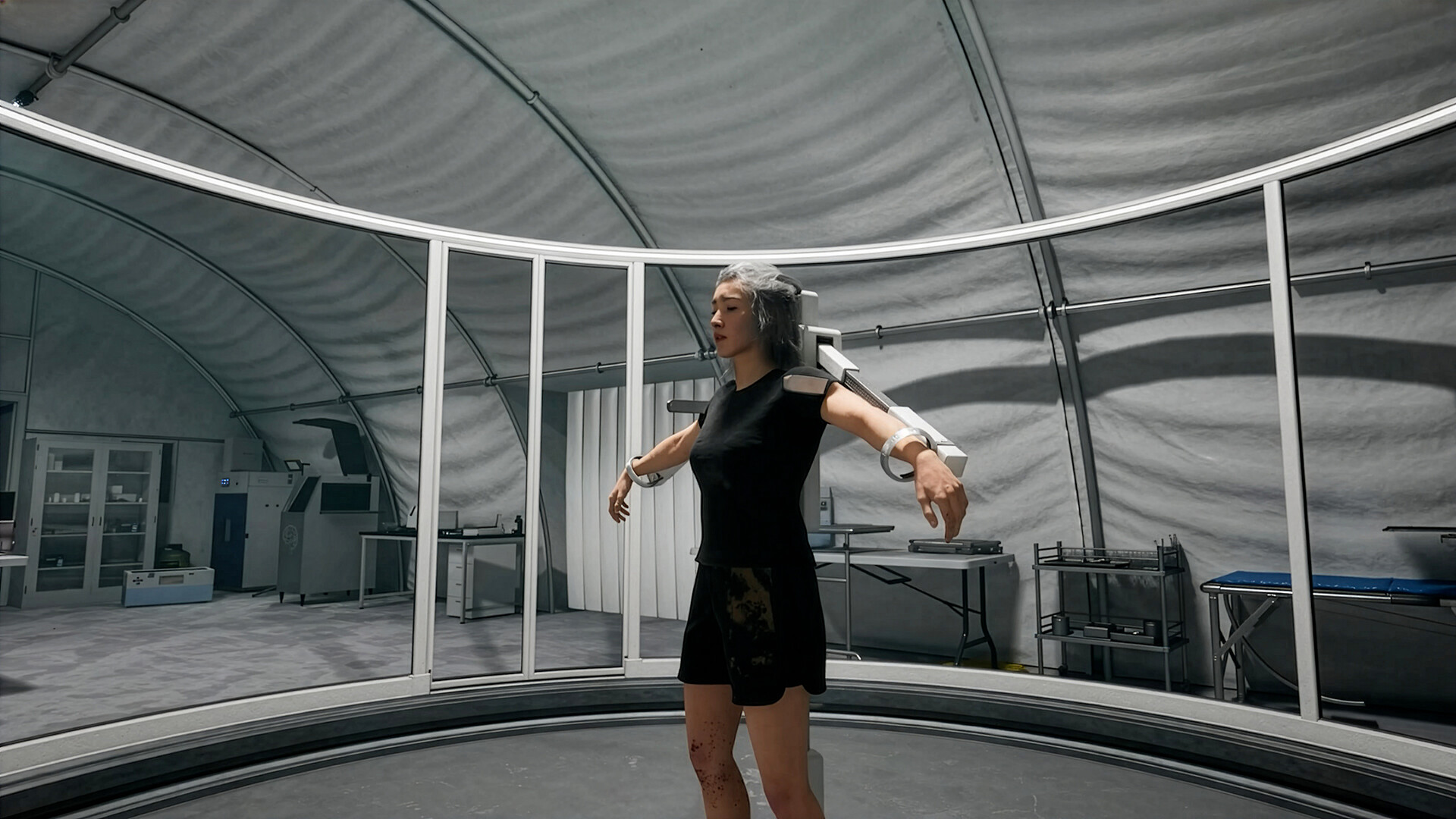 Player being diagnosed in Quarantine Zone