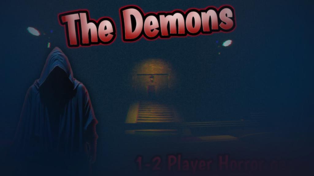 Promo image for The Demons Fortnite Custom Horror Map. 