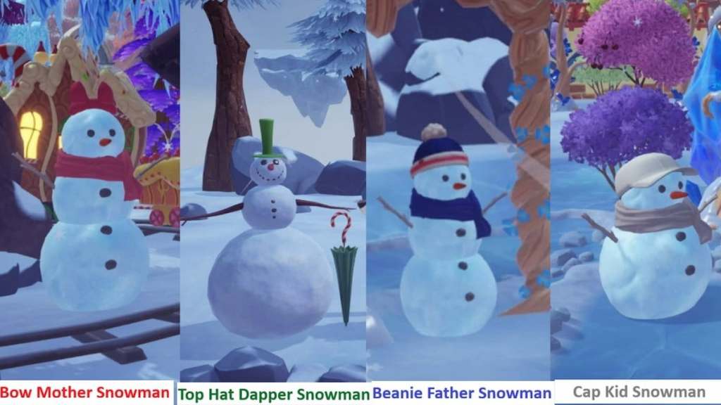 All event snowman named in disney dreamlight valley