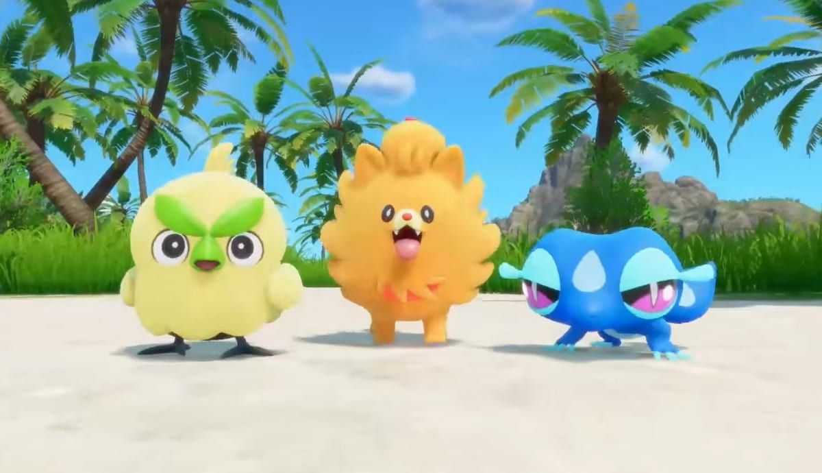 Pokemon Winds Waves starters