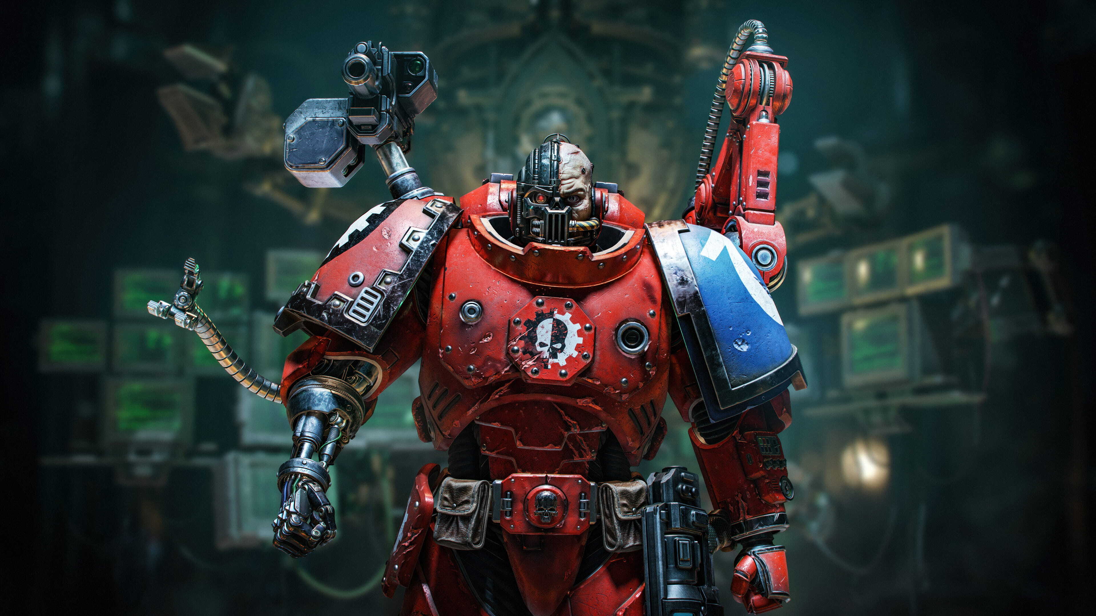 The Techmarine class in Space Marine 2