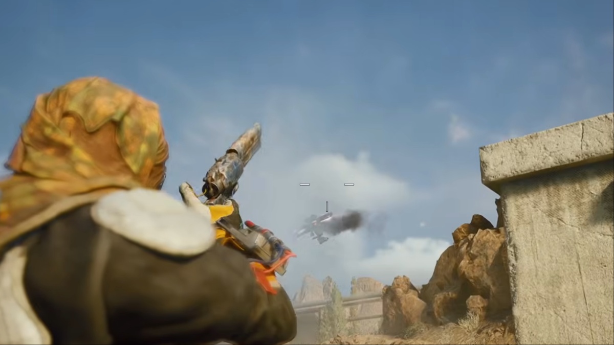 Shooting at the Firefly in ARC Raiders