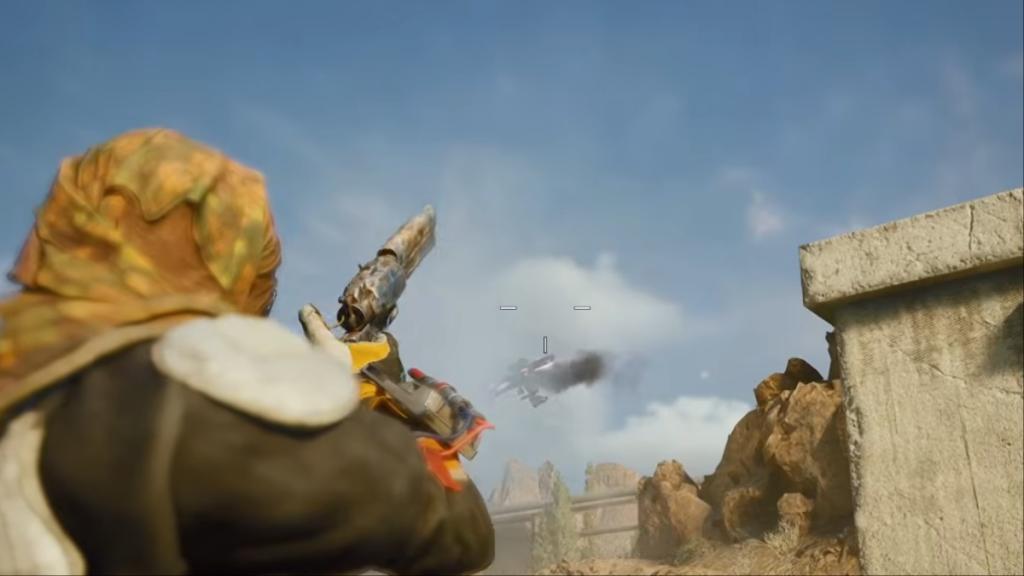 Shooting at the Firefly in ARC Raiders