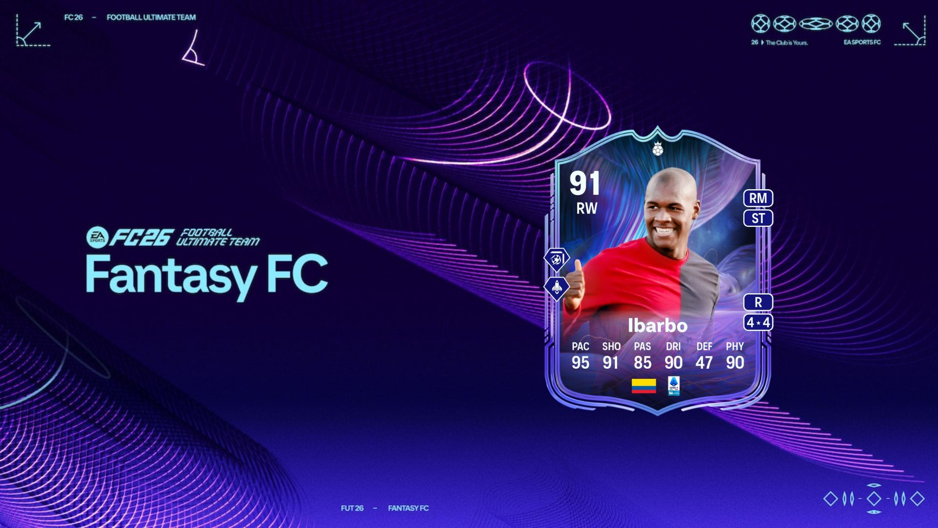 Victor Ibarbo Fantasy FC item in FC 26