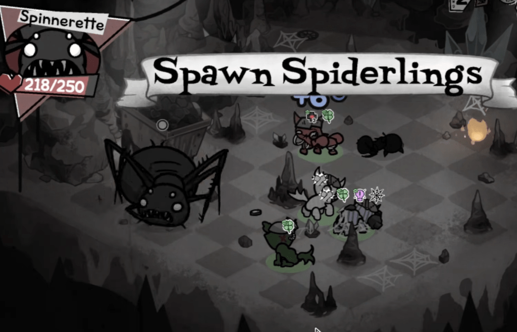 Spinnerette in Mewgenics