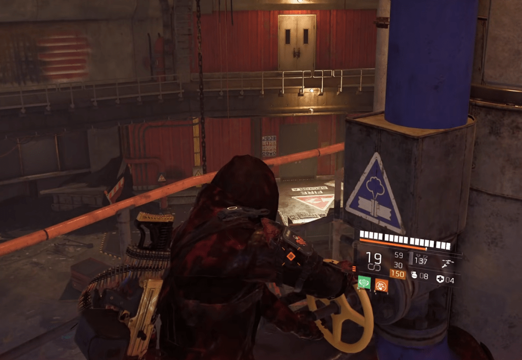 Turning off the reactor.