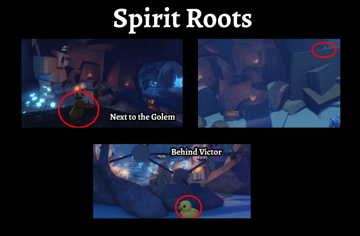 abyss duck locations in spirit roots